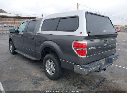 2013 FORD F-150 XLT Gray  Flexible Fuel 1FTFW1EF1DFA48136 photo #4