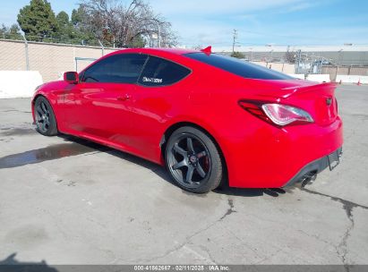 2013 HYUNDAI GENESIS 3.8 R-SPEC Red  Gasoline KMHHU6KJ4DU098623 photo #4