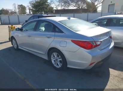 2014 HYUNDAI SONATA GLS Silver  gas 5NPEB4AC1EH868938 photo #4