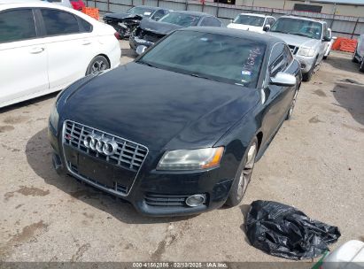 2010 AUDI S5 4.2 PREMIUM PLUS Black  Gasoline WAUVVAFR6AA061137 photo #3