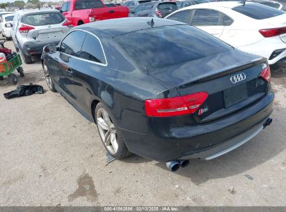 2010 AUDI S5 4.2 PREMIUM PLUS Black  Gasoline WAUVVAFR6AA061137 photo #4