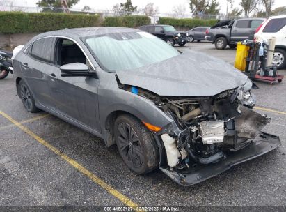 2019 HONDA CIVIC EX Gray  Gasoline SHHFK7H61KU402618 photo #1