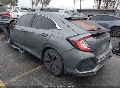 2019 HONDA CIVIC EX Gray  Gasoline SHHFK7H61KU402618 photo #4