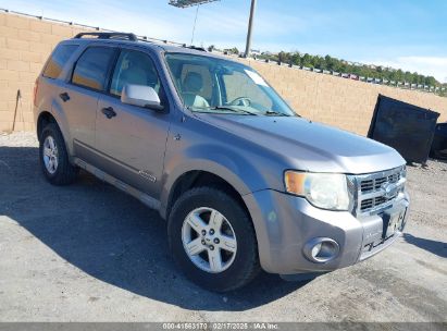 2008 FORD ESCAPE HYBRID Gray  Hybrid 1FMCU49H78KA94603 photo #1