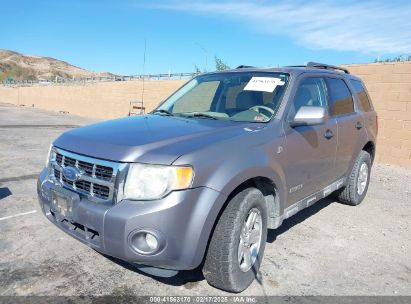 2008 FORD ESCAPE HYBRID Gray  Hybrid 1FMCU49H78KA94603 photo #3