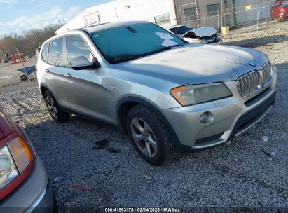 2011 BMW X3 XDRIVE28I Silver  Gasoline 5UXWX5C50BL703124 photo #1