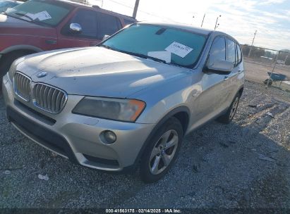 2011 BMW X3 XDRIVE28I Silver  Gasoline 5UXWX5C50BL703124 photo #3