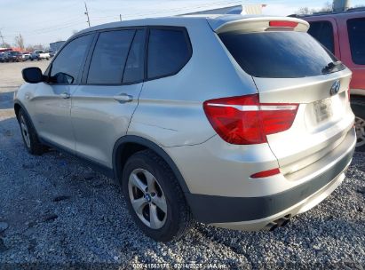 2011 BMW X3 XDRIVE28I Silver  Gasoline 5UXWX5C50BL703124 photo #4