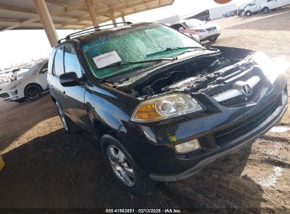 2004 ACURA MDX Black  Gasoline 2HNYD18284H534118 photo #1