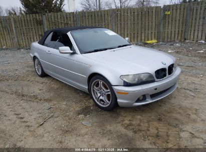 2004 BMW 330CI Gray  Gasoline WBABW53454PL40337 photo #1