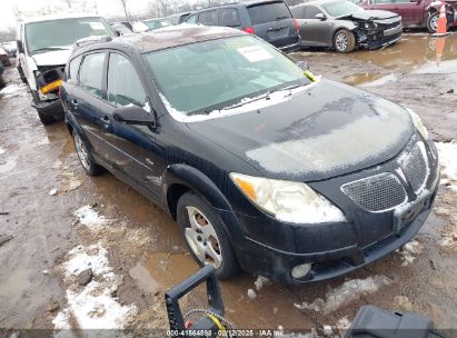 2005 PONTIAC VIBE Black  Gasoline 5Y2SL63875Z483347 photo #1