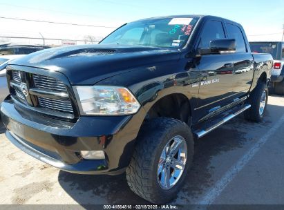 2012 RAM 1500 SPORT Black  Gasoline 1C6RD6MT7CS101281 photo #3