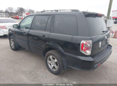 2008 HONDA PILOT EX-L Black  Gasoline 5FNYF28538B030846 photo #4