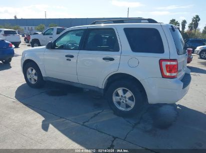 2010 FORD ESCAPE XLT White  Flexible Fuel 1FMCU0DG2AKA30448 photo #4