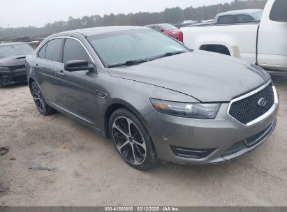 2014 FORD TAURUS SHO Gray  Gasoline 1FAHP2KT0EG171336 photo #1