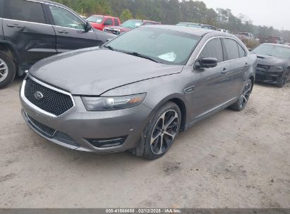 2014 FORD TAURUS SHO Gray  Gasoline 1FAHP2KT0EG171336 photo #3