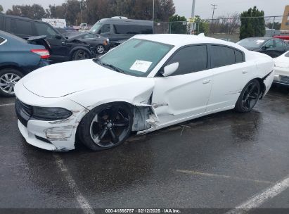 2016 DODGE CHARGER R/T White  Gasoline 2C3CDXCT8GH185697 photo #3