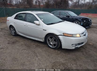 2007 ACURA TL 3.2 White  Gasoline 19UUA66297A040349 photo #1