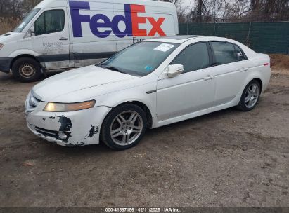 2007 ACURA TL 3.2 White  Gasoline 19UUA66297A040349 photo #3