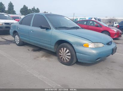 1997 FORD CONTOUR GL Light Blue  Gasoline 1FALP6533VK156310 photo #1