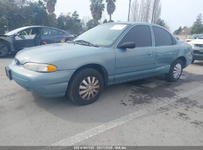 1997 FORD CONTOUR GL Light Blue  Gasoline 1FALP6533VK156310 photo #3