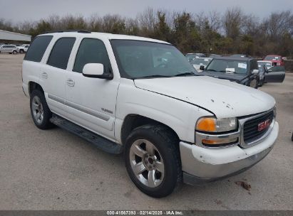 2004 GMC YUKON SLE White  Gasoline 1GKEC13V94R250174 photo #1