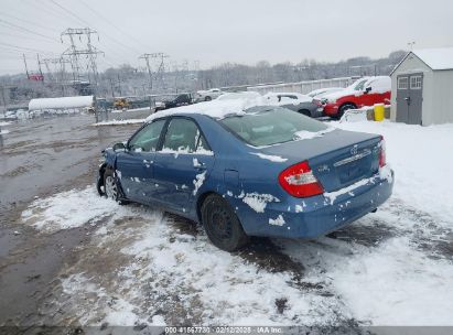 2003 TOYOTA CAMRY LE Blue  Gasoline 4T1BE32K43U756059 photo #4