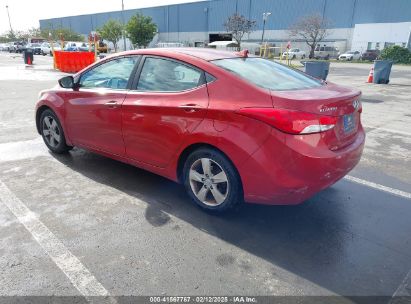 2013 HYUNDAI ELANTRA GLS Orange  Gasoline KMHDH4AE1DU770326 photo #4