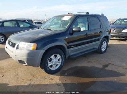 2001 FORD ESCAPE XLT Black  Gasoline 1FMCU04181KC36711 photo #3