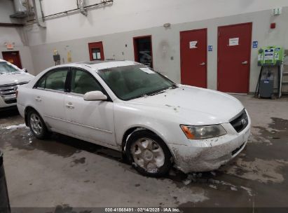 2006 HYUNDAI SONATA GLS V6/LX V6 White  Gasoline 5NPEU46F36H152086 photo #1