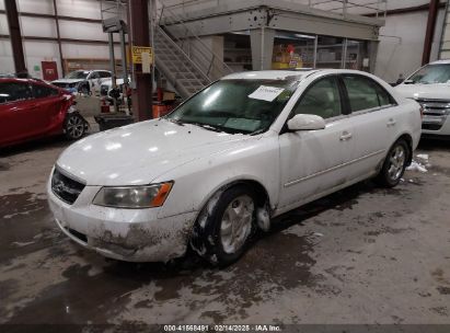 2006 HYUNDAI SONATA GLS V6/LX V6 White  Gasoline 5NPEU46F36H152086 photo #3