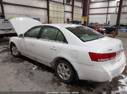 2006 HYUNDAI SONATA GLS V6/LX V6 White  Gasoline 5NPEU46F36H152086 photo #4