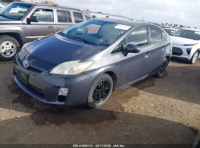 2011 TOYOTA PRIUS TWO Gray  Hybrid JTDKN3DU9B1402816 photo #3