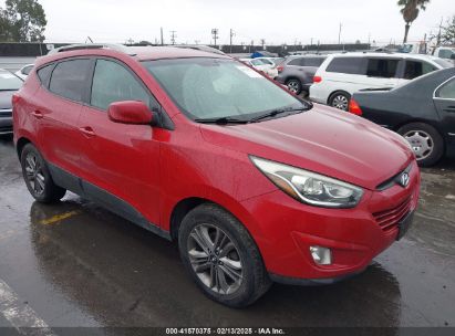 2015 HYUNDAI TUCSON SE Red  Gasoline KM8JU3AG9FU972036 photo #1