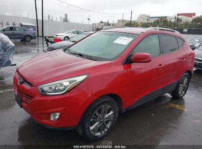 2015 HYUNDAI TUCSON SE Red  Gasoline KM8JU3AG9FU972036 photo #3