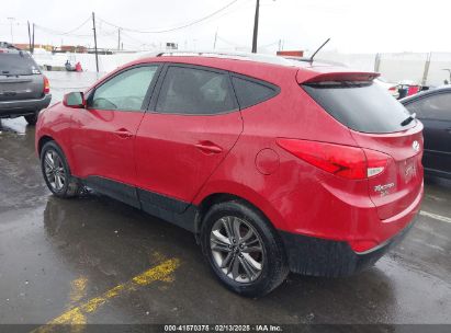 2015 HYUNDAI TUCSON SE Red  Gasoline KM8JU3AG9FU972036 photo #4