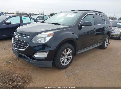 2016 CHEVROLET EQUINOX LT Black  Gasoline 2GNALCEK9G6298399 photo #3