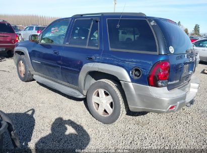 2002 CHEVROLET TRAILBLAZER LTZ Blue  Gasoline 1GNDT13S622306159 photo #4