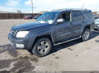 2003 TOYOTA 4RUNNER LIMITED V8 Gray  Gasoline JTEBT17R038004769 photo #3