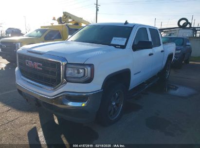 2016 GMC SIERRA 1500 White  Gasoline 3GTP1LEH6GG330260 photo #3