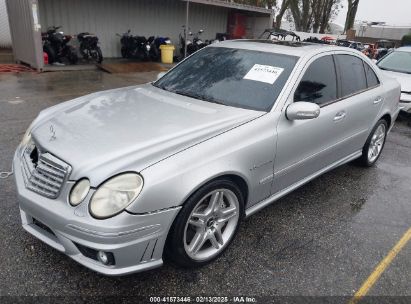 2003 MERCEDES-BENZ E 55 AMG Silver  Gasoline WDBUF76J93A351317 photo #3