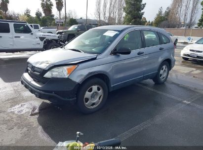 2008 HONDA CR-V LX Gray  Gasoline JHLRE38398C015697 photo #3