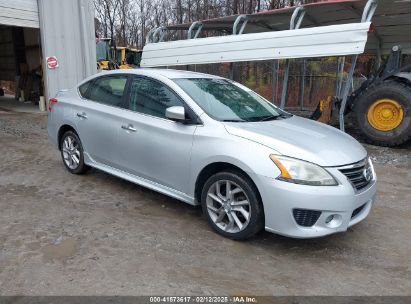 2014 NISSAN SENTRA SR Silver  Gasoline 3N1AB7AP3EY307861 photo #1