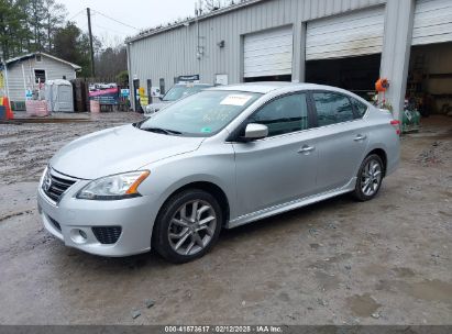 2014 NISSAN SENTRA SR Silver  Gasoline 3N1AB7AP3EY307861 photo #3