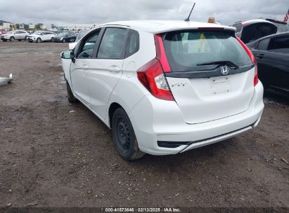 2019 HONDA FIT LX White  Gasoline 3HGGK5H49KM747577 photo #4