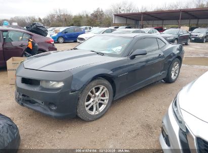 2014 CHEVROLET CAMARO 2LS Black  Gasoline 2G1FA1E36E9171633 photo #3