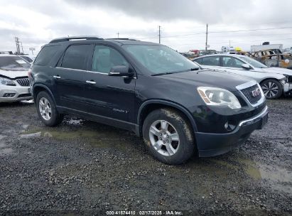 2008 GMC ACADIA SLT-1 Black  Gasoline 1N6DD26T23C440188 photo #1