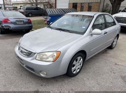 2004 KIA SPECTRA EX/LX Silver  Gasoline KNAFE121845043143 photo #3