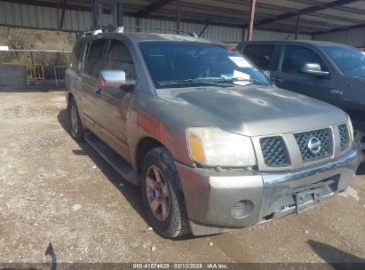 2006 NISSAN ARMADA SE Silver  Gasoline 5N1AA08A06N727466 photo #1