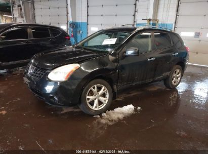 2010 NISSAN ROGUE SL Black  Gasoline JN8AS5MV8AW609213 photo #3